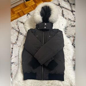 Sold - Moose Knuckles Midnight Black Puffer Coat